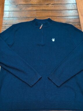 Section 119 Jerry Garcia Quarter Zip Sweater Grateful Dead Dead Head